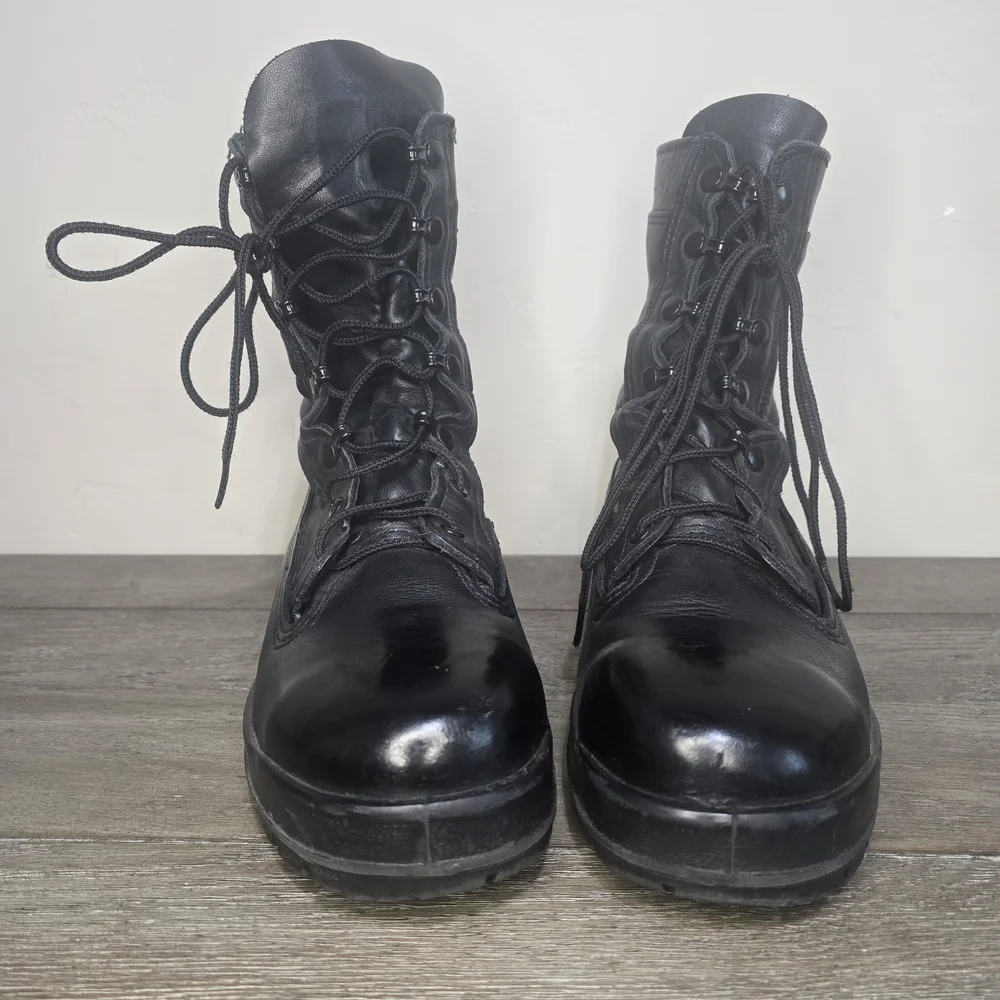 Belleville 360ST Black Military Steel Toe Boot Leather 7.5W - 8 Tactical Flight